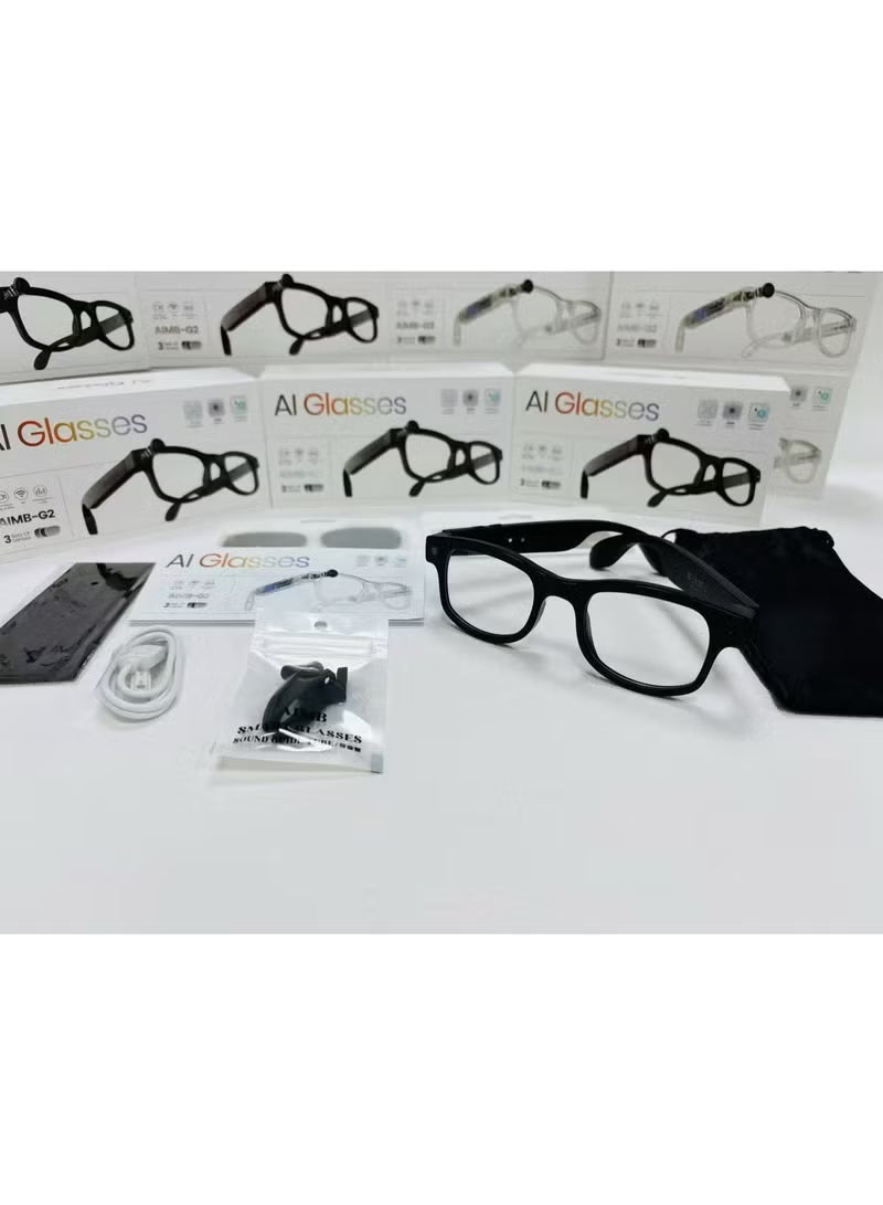 AI Smart Bluetooth Camera Glasses – Audio, HD Video & Smart Dimming Lenses