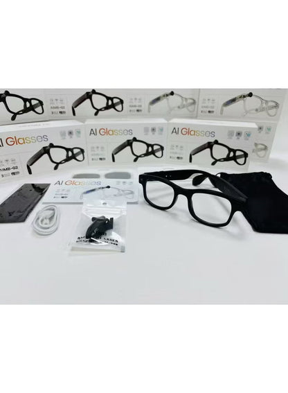AI Smart Bluetooth Camera Glasses – Audio, HD Video & Smart Dimming Lenses