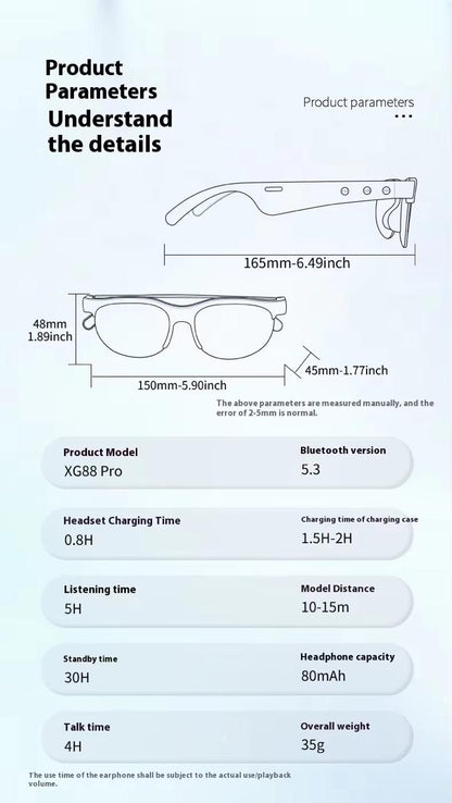 XG88 Pro Smart Glasses