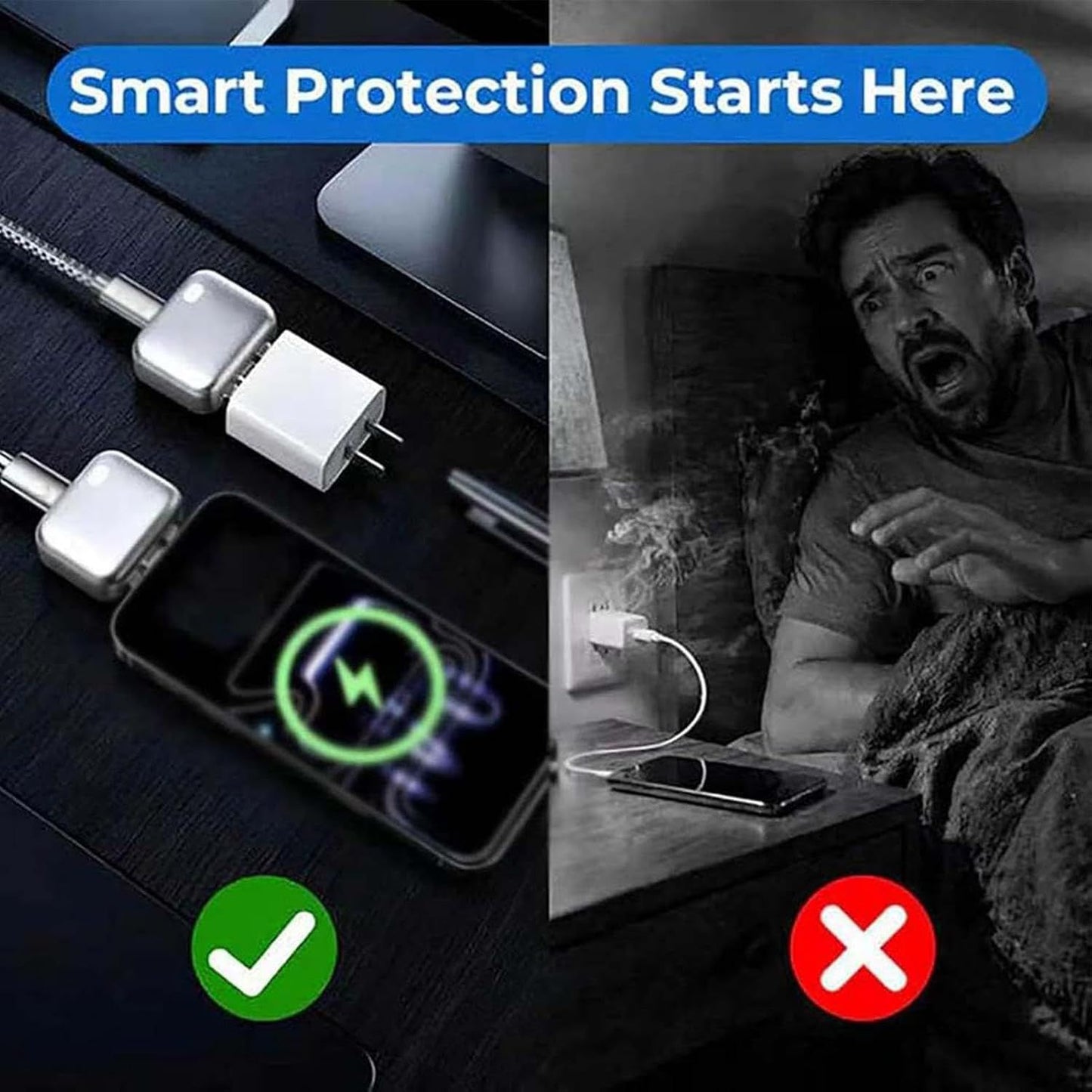 Smart Auto Stop Charging Adapter