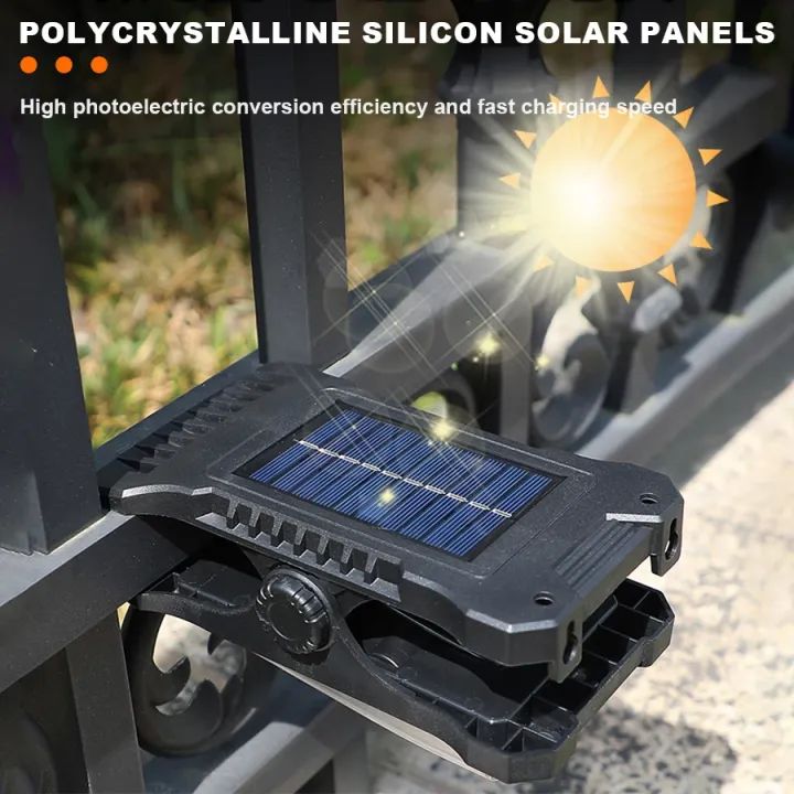Solar Clip Light with Sensor