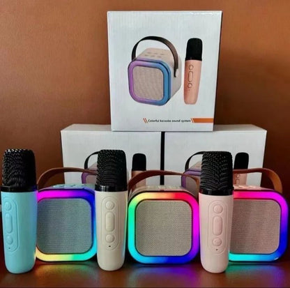 Karaoke Mini Portable Bluetooth Speaker for Kids