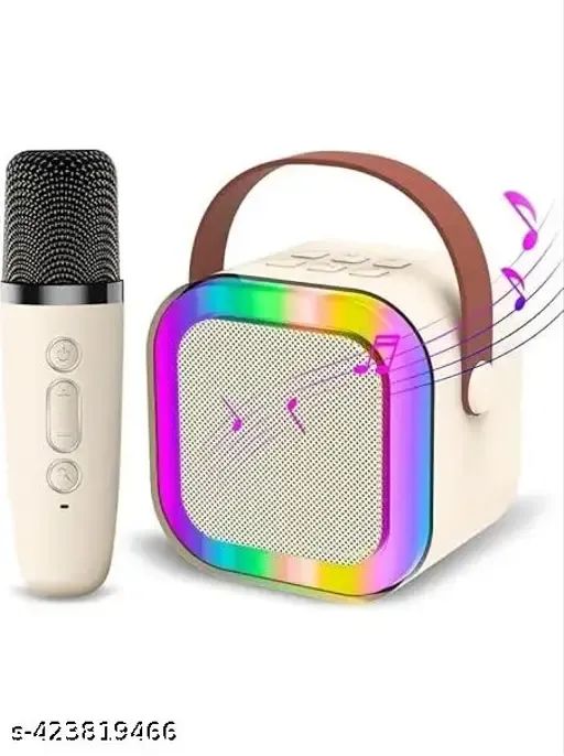 Karaoke Mini Portable Bluetooth Speaker for Kids