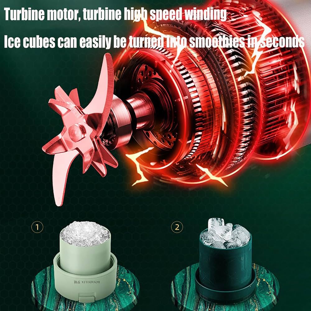 Portable Electric Ice Crusher & Juicer