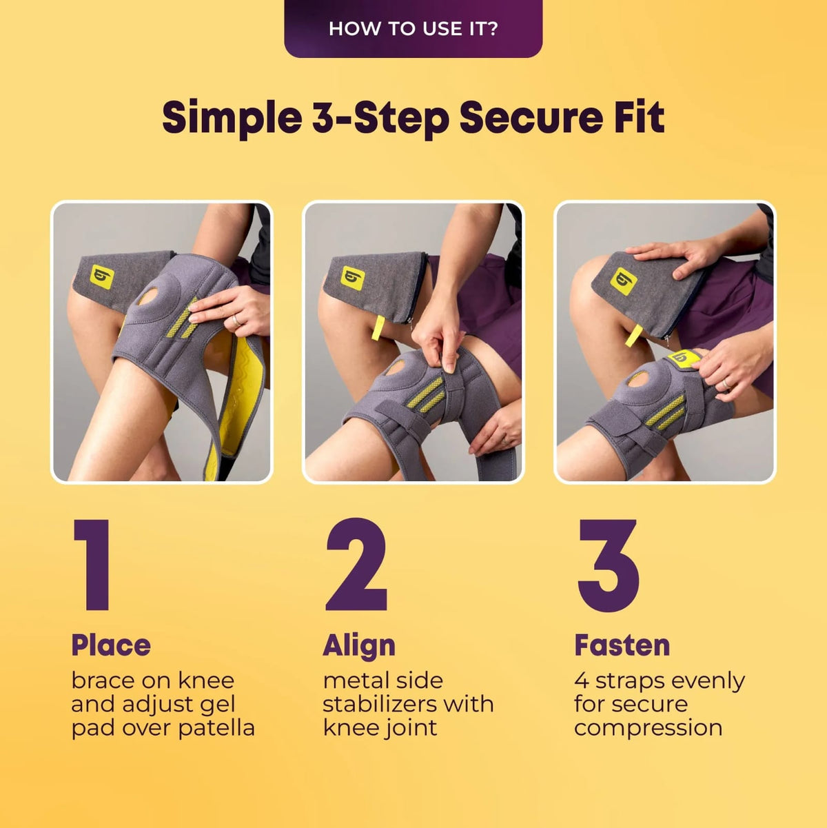 Adjustable Knee Cap Support