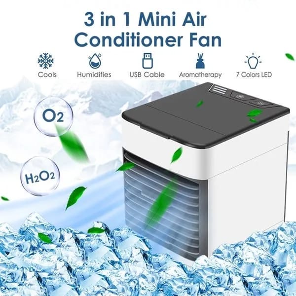 3 in 1 Mini USB Air Cooler
